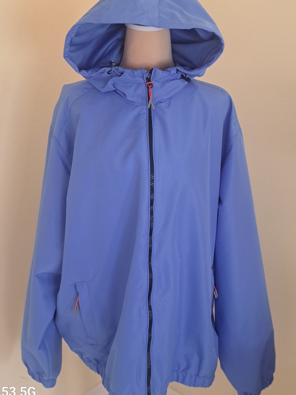 Ozark Trail Blue Hooded Windbreaker Jacket